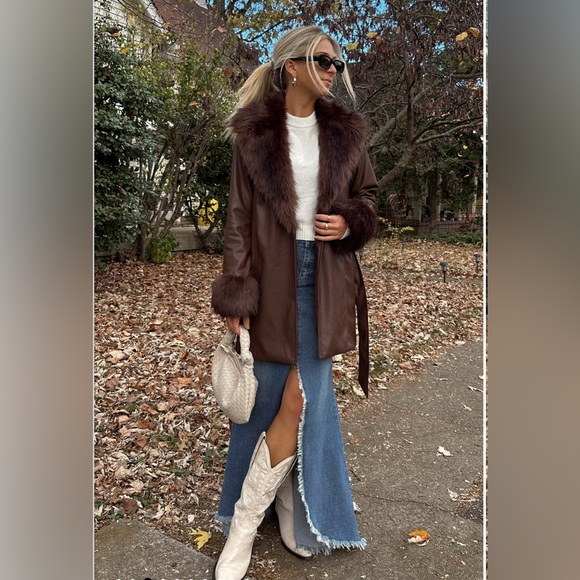 Show Me Your MuMu Jackets & Blazers - Penny Lane Faux Leather Jacket / NWT